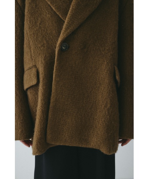 HeRIN.CYE（ヘリンドットサイ）の「Shaggy big jacket　　シャギービッグジャケット（その他アウター・レディース・ブラウン/ベージュ/ライトピンク・38/36）」の16枚目の写真