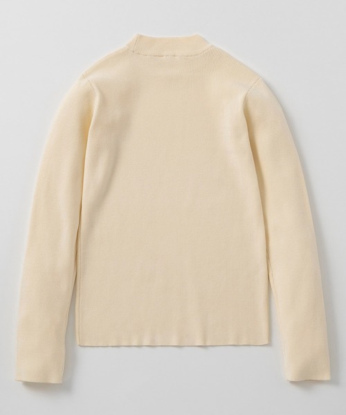 AJUGA.（アジュガ）の「ウォッシャブルニットトップス（ニット/セーター・レディース・オレンジ/ホワイト/ブラック・FREE）」の9枚目の写真