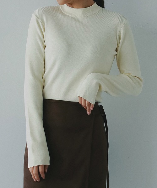 AJUGA.（アジュガ）の「ウォッシャブルニットトップス（ニット/セーター・レディース・オレンジ/ホワイト/ブラック・FREE）」の18枚目の写真