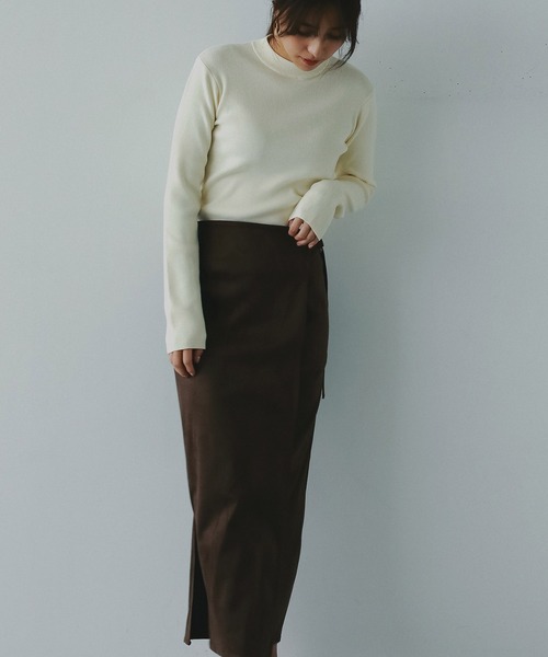 AJUGA.（アジュガ）の「ウォッシャブルニットトップス（ニット/セーター・レディース・オレンジ/ホワイト/ブラック・FREE）」の16枚目の写真