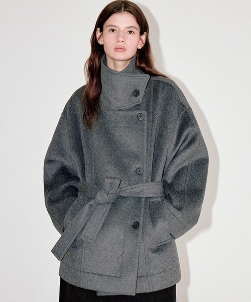 Fano Studiosダブルブレストウールハーフチェスターコート ダブルブレストウールハーフチェスターコート FD23W140【Fano Studios