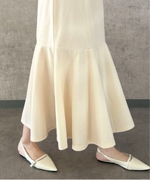 Maison Calme（メゾンカルム）の「クラシカルポインテッドトゥストラップフラットパンプス（パンプス）」