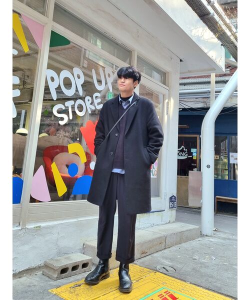 MUSINSA STANDARD（ムシンサスタンダード）の「リラックスフィットシルキーシャツ [グレイッシュブルー]（シャツ/ブラウス・メンズ・その他・SMALL/MEDIUM/LARGE/X-LARGE/XX-LARGE）」の15枚目の写真