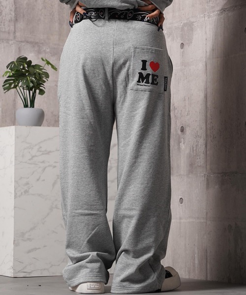 MEMORY】［セットアップ可能］I LOVE ME スウェットパンツ / I LOVE ME