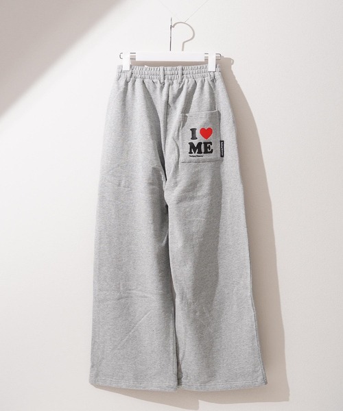 MEMORY】［セットアップ可能］I LOVE ME スウェットパンツ / I LOVE ME