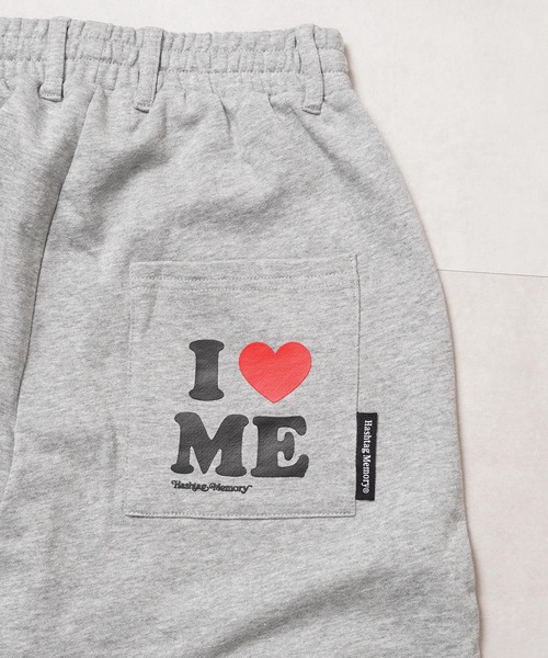 #MEMORY（メモリー）の「【MEMORY】［セットアップ可能］I LOVE ME スウェットパンツ / I LOVE ME Sweatpants（スウェットパンツ・レディース・ブラック/グレー・FREE）」の14枚目の写真