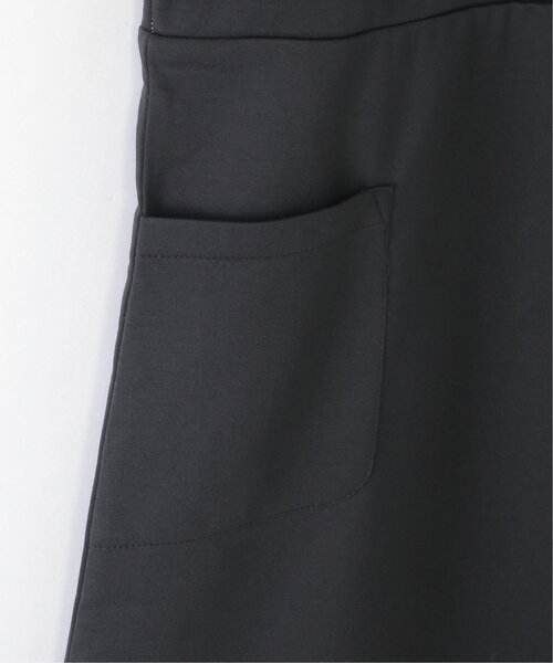 ikka（イッカ）の「【親子コーデ】ポンチジャンスカドッキングワンピース（120~160cm）（ワンピース・キッズ・ブラック/オリーブ・120/130/140/150/160）」の12枚目の写真