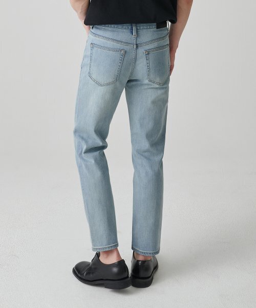 MUSINSA STANDARD（ムシンサスタンダード）の「KIPAS スリムクロップデニムパンツ[スカイブルー]（デニムパンツ・メンズ・その他・34/32/31/26/27/28）」の2枚目の写真
