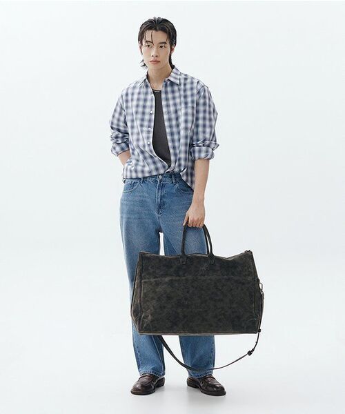 TOFFEE(トフィー)の「かぎ針編みスリーブ(CHARCOAL)(Tシャツ/カットソー・メンズ・その他・MEDIUM/LARGE/X-LARGE)」の6枚目の写真