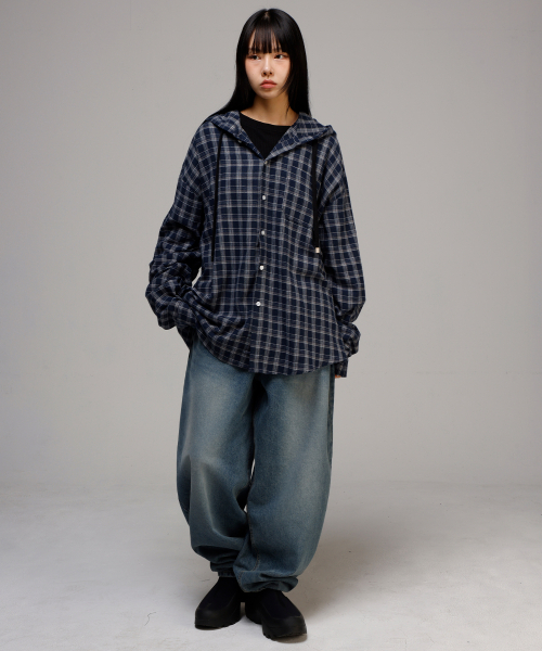 SCALLYWAG（スカリーワグ）の「Swing Balloon Fit Denim [Indigo]（デニムパンツ・レディース・その他・LARGE/X-LARGE/SMALL/MEDIUM）」の8枚目の写真