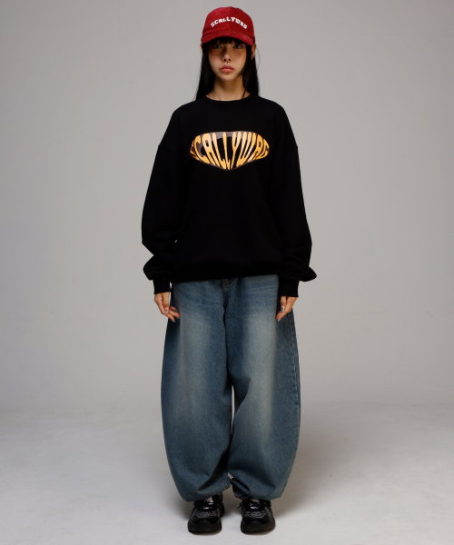 SCALLYWAG（スカリーワグ）の「Swing Balloon Fit Denim [Indigo]（デニムパンツ・レディース・その他・LARGE/X-LARGE/SMALL/MEDIUM）」の10枚目の写真