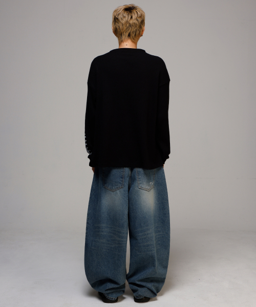 SCALLYWAG（スカリーワグ）の「Swing Balloon Fit Denim [Indigo]（デニムパンツ・レディース・その他・LARGE/X-LARGE/SMALL/MEDIUM）」の13枚目の写真