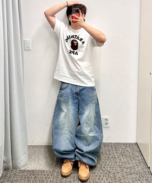 SCALLYWAG（スカリーワグ）の「Swing Balloon Fit Denim [Indigo]（デニムパンツ・レディース・その他・LARGE/X-LARGE/SMALL/MEDIUM）」の20枚目の写真