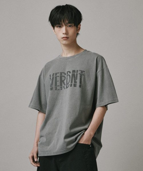 Verdnt(バーダント)の「スペルピグメント半袖Tシャツ【ライトグレー】(Tシャツ/カットソー・レディース・ライトグレー・SMALL/MEDIUM/LARGE)」の4枚目の写真