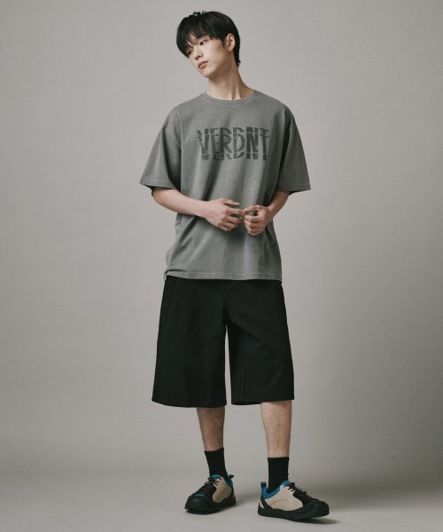 Verdnt(バーダント)の「スペルピグメント半袖Tシャツ【ライトグレー】(Tシャツ/カットソー・レディース・ライトグレー・SMALL/MEDIUM/LARGE)」の6枚目の写真