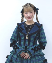 Chalmiere（シャルミエール）の「タータンチェックジャケット