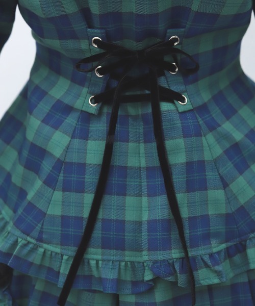 Chalmiere（シャルミエール）の「タータンチェックジャケット