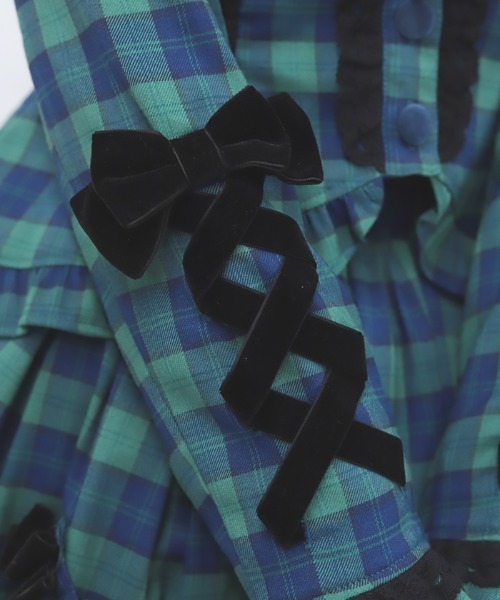 Chalmiere（シャルミエール）の「タータンチェックジャケット