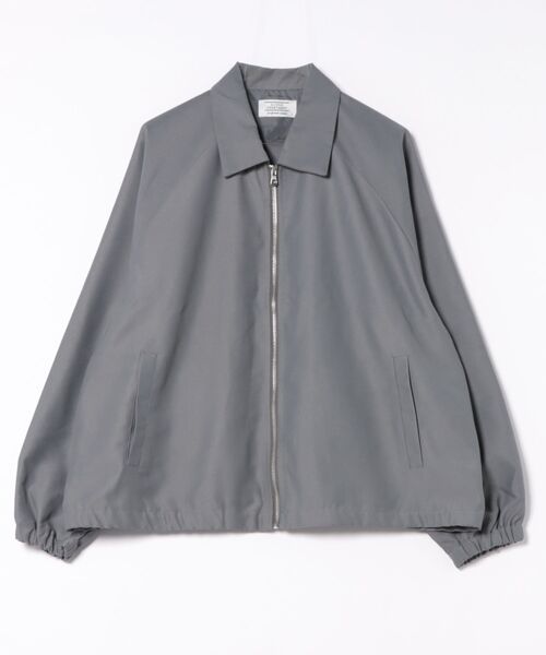 8(eight)(エイト)の「ポリエステルツイルスイングトップ(ブルゾン・メンズ・グレー/ブラック/ネイビー・LARGE/MEDIUM)」の2枚目の写真