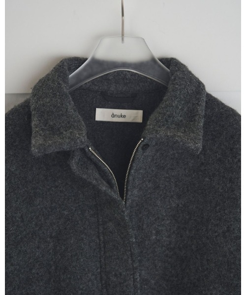 anuke Sliver Zip Blouzon 62520201（ブルゾン）｜anuke（アンヌーク