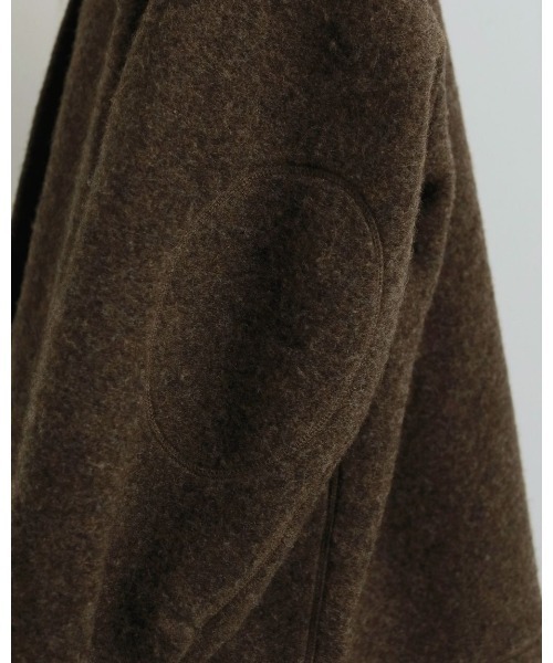 anuke（アンヌーク）の「anuke Sliver Zip Blouzon 62520201（ブルゾン・レディース・チャコールグレー/ブラウン・38/36）」の11枚目の写真