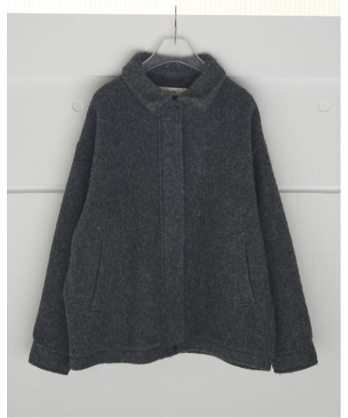 anuke（アンヌーク）の「anuke Sliver Zip Blouzon 62520201（ブルゾン・レディース・チャコールグレー/ブラウン・38/36）」の12枚目の写真