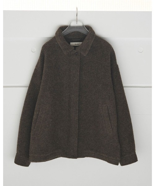 anuke（アンヌーク）の「anuke Sliver Zip Blouzon 62520201（ブルゾン・レディース・チャコールグレー/ブラウン・38/36）」の17枚目の写真
