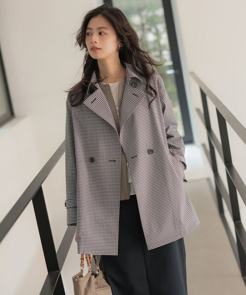 J.PRESS(ジェイプレス)の「INTERLOCK ニット ブルゾン(ブルゾン・レディース・ベージュ系/ネイビー系/ブラウン系・T13/T15)」の9枚目の写真