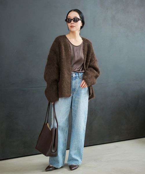 R'IAM シャギーカーディガン（カーディガン/ボレロ）｜Plage