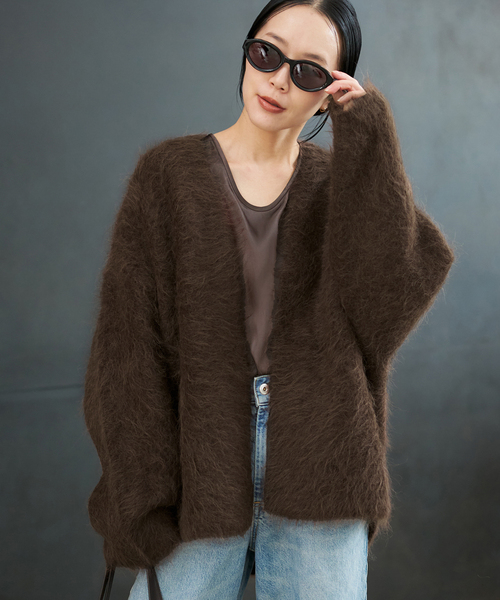 【R’IAM】カーディガンジャケット Plage 【R'IAM】カーディガンジャケット 38ブラック 追加》R'IAM RIB