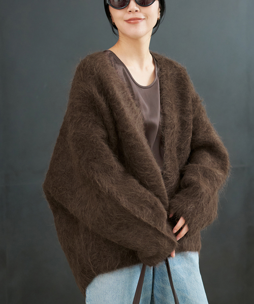 R'IAM シャギーカーディガン（カーディガン/ボレロ）｜Plage