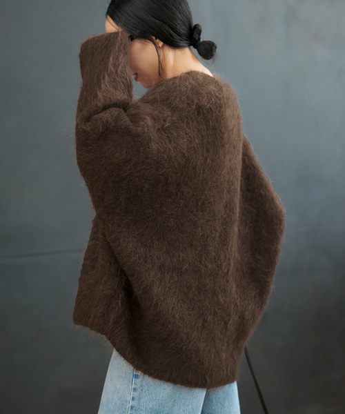 R'IAM シャギーカーディガン（カーディガン/ボレロ）｜Plage