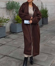 esutoreja（エストレジャ）の「シャギーロングコート（チェスターコート）」