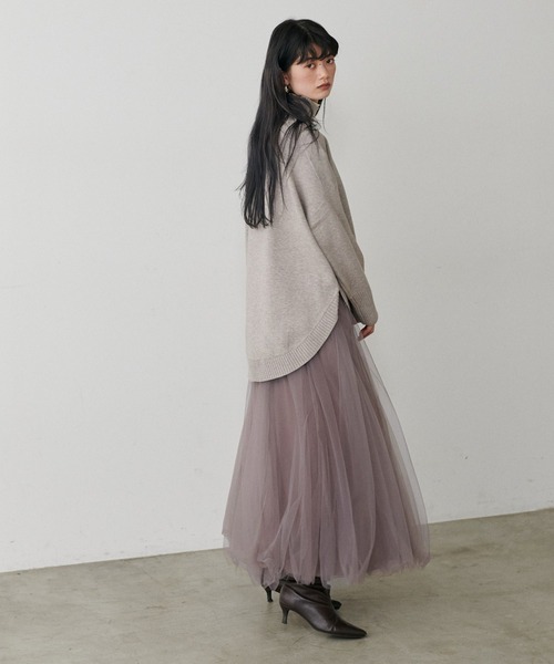 LARUTA(ラルータ)の「【LARUTA】ボリュームチュールスカート(スカート・レディース・ブラック/その他1/グレー/ピンクベージュ/オフホワイト/ライトベージュ/ライトグレー・FREE)」の19枚目の写真