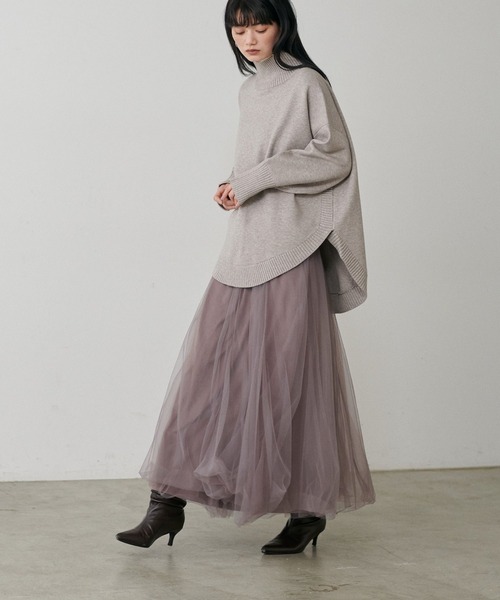 LARUTA(ラルータ)の「【LARUTA】ボリュームチュールスカート(スカート・レディース・ブラック/その他1/グレー/ピンクベージュ/オフホワイト/ライトベージュ/ライトグレー・FREE)」の20枚目の写真