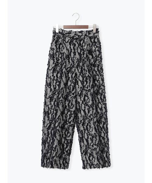 Te chichi CLASSIC（テチチクラシック）の「デニムライクカットジャガードワイドパンツ《2025winter catalog item》（その他パンツ・レディース・サックスブルー/ネイビー・F）」の20枚目の写真