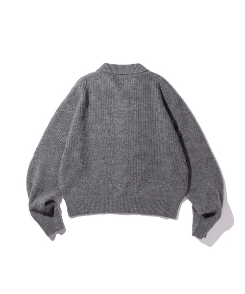 GOAT ESSENCE（ゴートエッセンス）の「MOHAIR KNIT POLO SHIRT（ニット