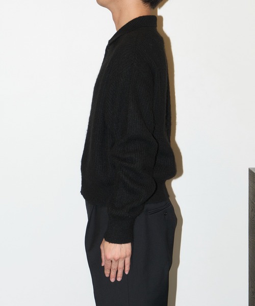 MOHAIR KNIT POLO SHIRT（ニット/セーター）｜GOAT ESSENCE（ゴート