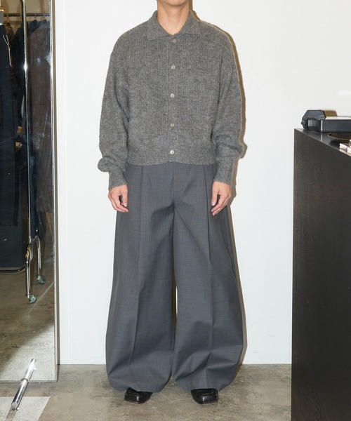 GOAT ESSENCE（ゴートエッセンス）の「MOHAIR KNIT POLO SHIRT（ニット