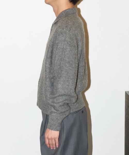 GOAT ESSENCE（ゴートエッセンス）の「MOHAIR KNIT POLO SHIRT（ニット