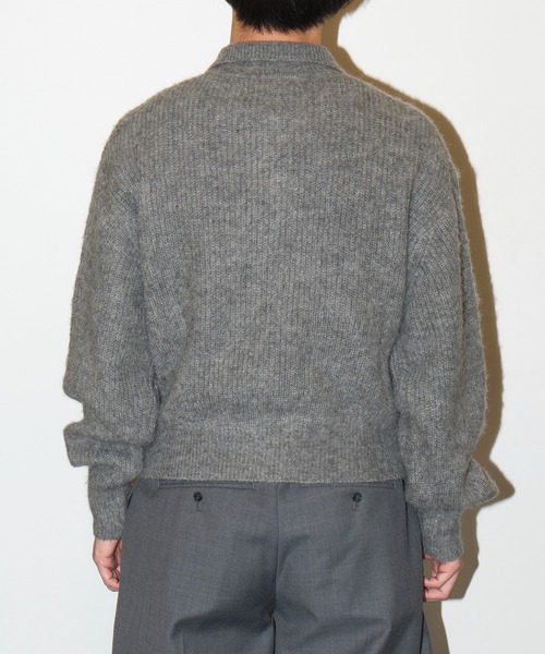 GOAT ESSENCE（ゴートエッセンス）の「MOHAIR KNIT POLO SHIRT（ニット