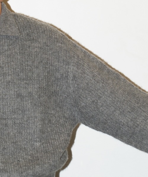 GOAT ESSENCE（ゴートエッセンス）の「MOHAIR KNIT POLO SHIRT（ニット
