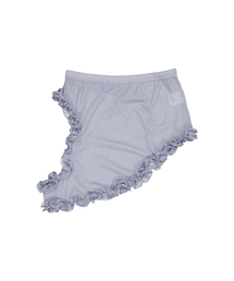 FRILL SIDE WHOLE SK / BABY BLUE