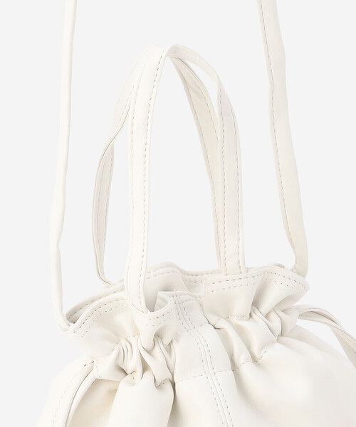 Bshop(ビショップ)の「eunoia | 2WAY クロスバッグ CREAM WOMEN(ショルダーバッグ・レディース・クリーム・ONE)」の7枚目の写真