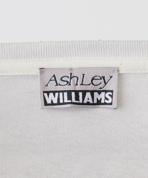 ASHLEY WILLIAMS(アシュリーウィリアムス)の「【Ashley Williams 】WASHED GREY CROPPED T-SH AWAW250098(Tシャツ/カットソー・レディース・チャコールグレー・MEDIUM)」の11枚目の写真