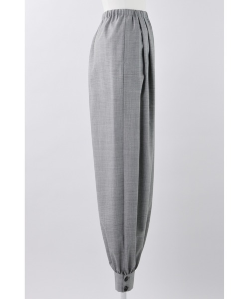 ENFOLD（エンフォルド）の「ハイカウントトロ  カフヘムバルーンパンツ（その他パンツ・レディース・ダークネイビー/杢グレー・36）」の11枚目の写真