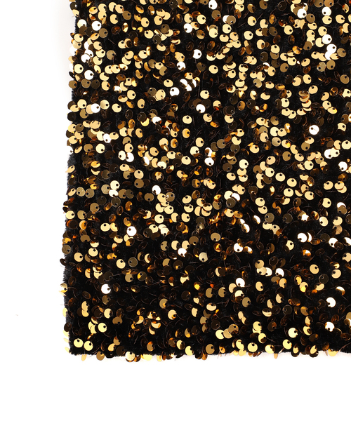 Spick & Span（スピックアンドスパン）の「《追加》Uhr/ウーア SPANGLE VELOUR TOTE（トートバッグ・レディース・ブラック/チャコールグレー・FREE）」の13枚目の写真