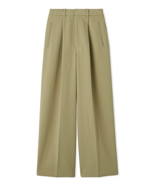 emmi(エミ)の「タックワイドパンツ(その他パンツ・レディース・ダークグレー/ブラウン/オリーブ・0/1)」の2枚目の写真