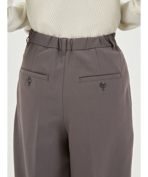 emmi(エミ)の「タックワイドパンツ(その他パンツ・レディース・ダークグレー/ブラウン/オリーブ・0/1)」の10枚目の写真
