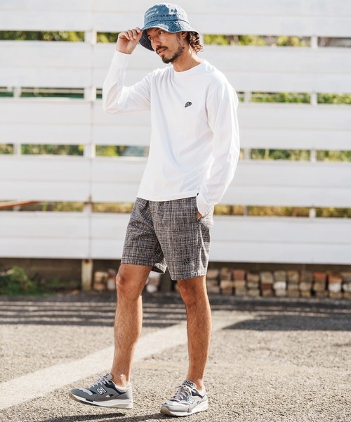 1minute 1second(ワンミニットワンセカンド)の「mlt5502-6oz long sleeve shirt with heart patch ロングスリーブTシャツ(1M26H270)(Tシャツ/カットソー・メンズ・ブラック/ネイビー系/ホワイト・S/M/L/XL)」の7枚目の写真